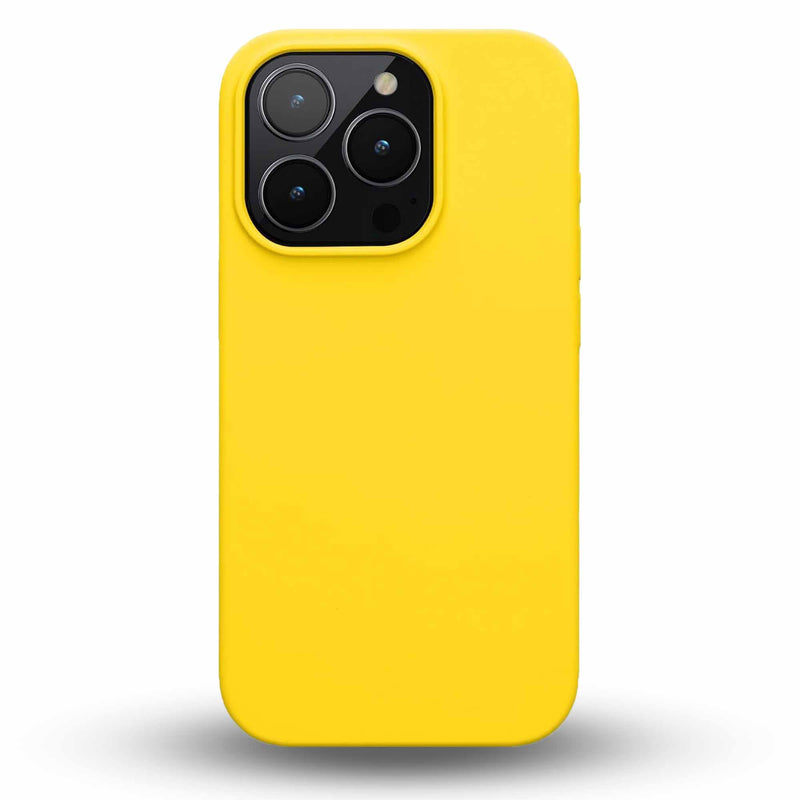 Cover iPhone Giallo Personalizzabile