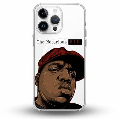 The Notorious B.I.G. - Cover Magsafe Trasparente Personalizzata