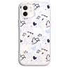 Blue&White Hearts - Cover / (Collezione Monocolore) & (Collezione Magsafe Trasparente)