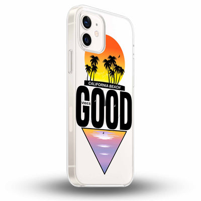 California Vibez - Cover Magsafe Trasparente Personalizzata