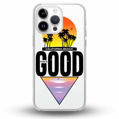 California Vibez - Cover Magsafe Trasparente Personalizzata