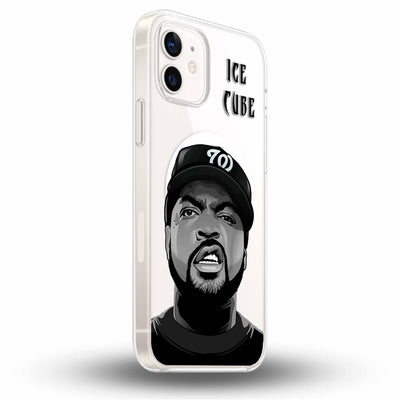 Ice Cube - Cover Magsafe Trasparente Personalizzata