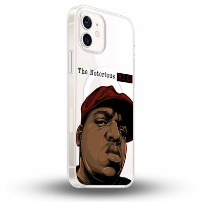 The Notorious B.I.G. - Cover Magsafe Trasparente Personalizzata