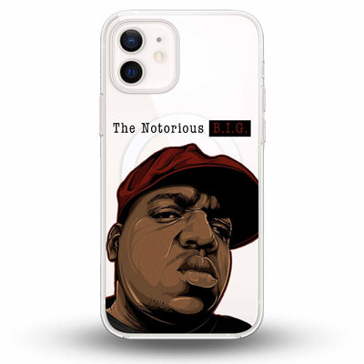 The Notorious B.I.G. - Cover Magsafe Trasparente Personalizzata