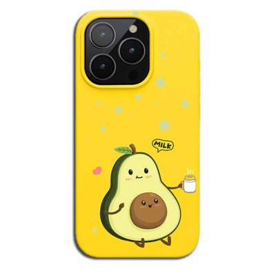 Cute Avocado - Cover / (Collezione Monocolore) & (Collezione Magsafe Trasparente)