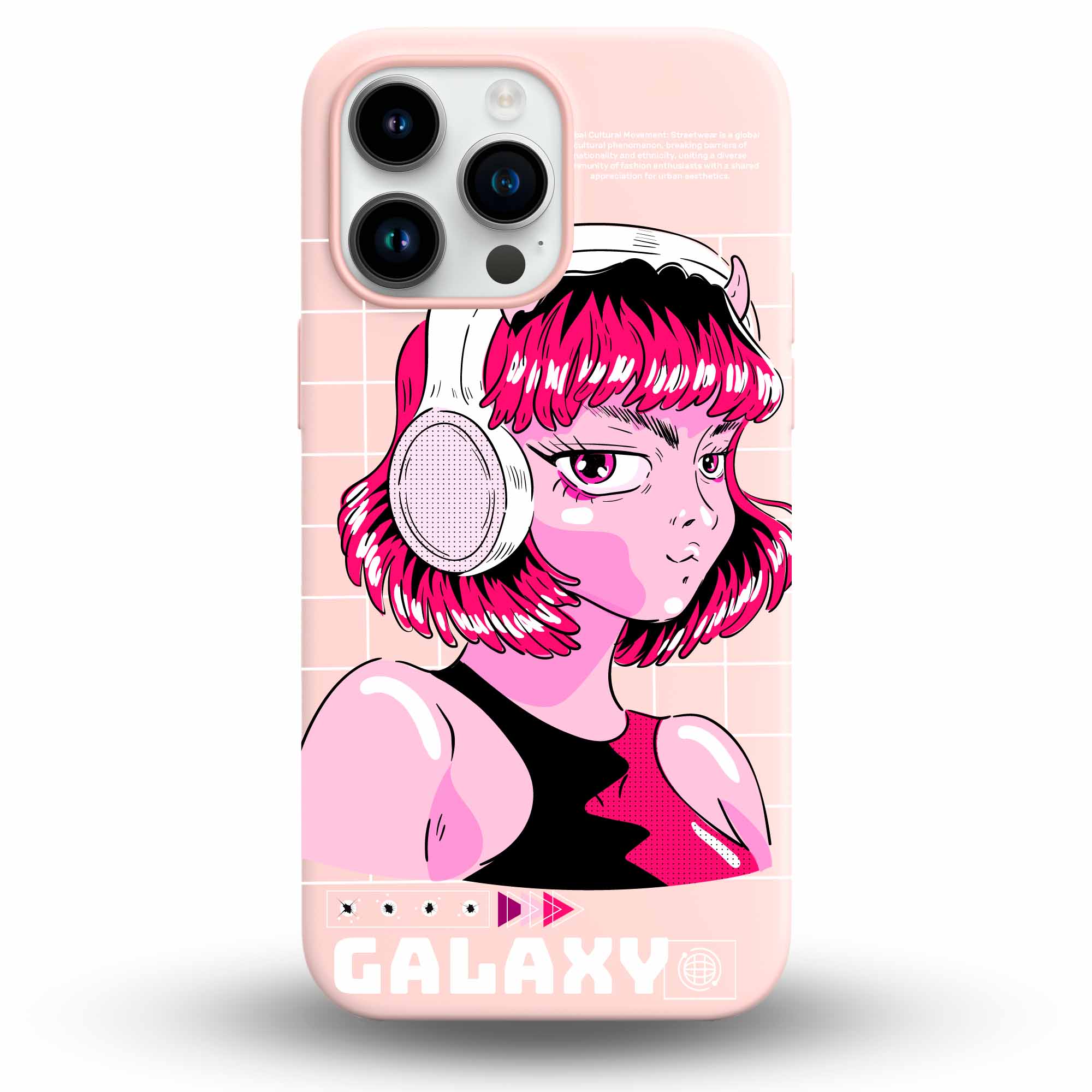 Galaxy - Cover Monocolore Personalizzata