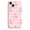 Pink&White Hearts - Cover / (Collezione Monocolore) & (Collezione Magsafe Trasparente)