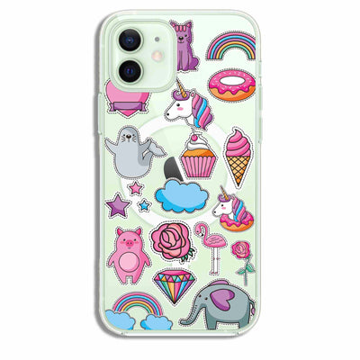 Kawaii Stickers - Cover Magsafe Trasparente (MagClear Case)