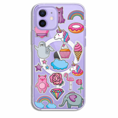 Kawaii Stickers - Cover Magsafe Trasparente (MagClear Case)