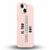 Cover iPhone Rosa Personalizzabile